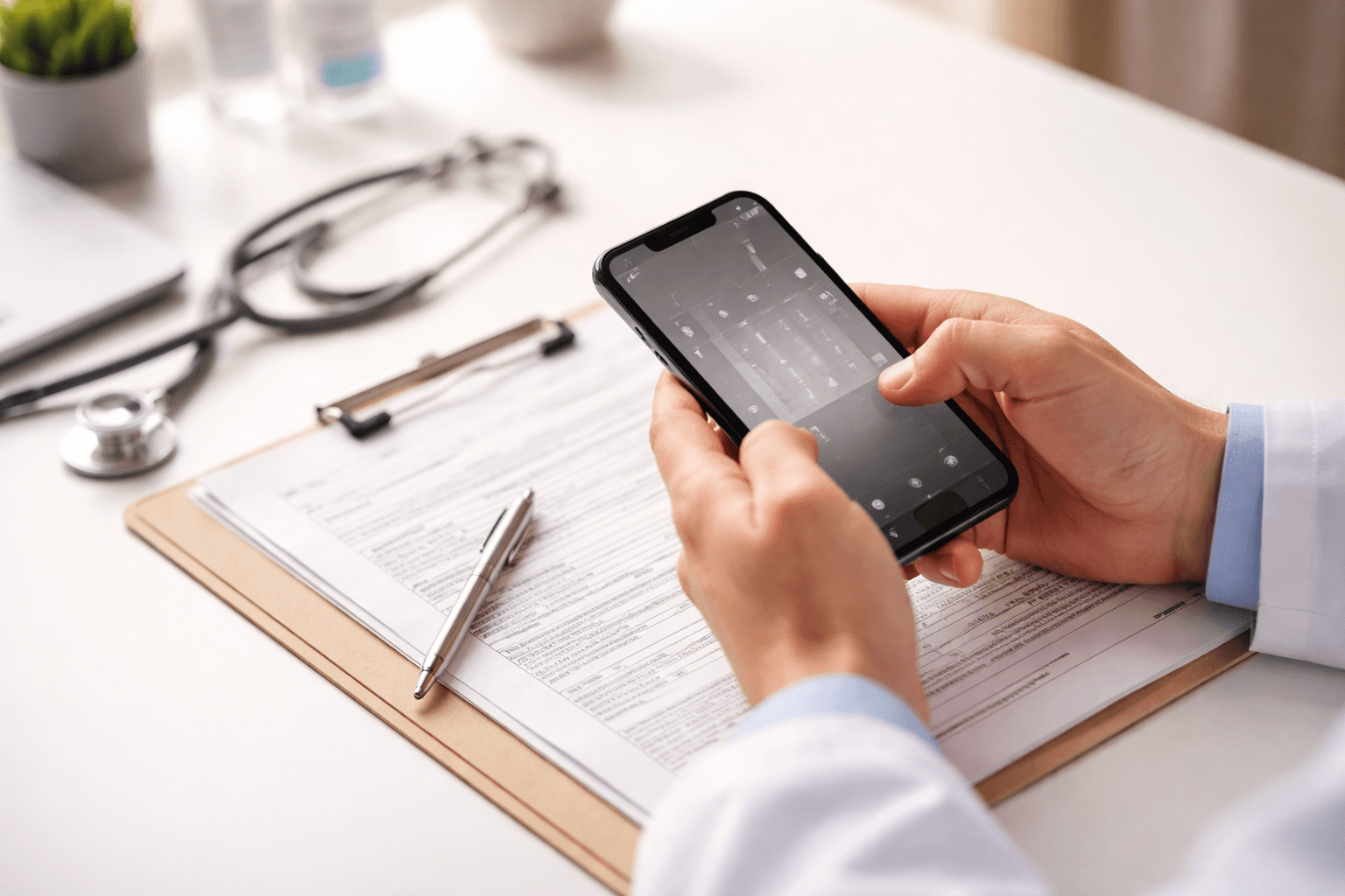 How to digitize paper patient records using just your phone